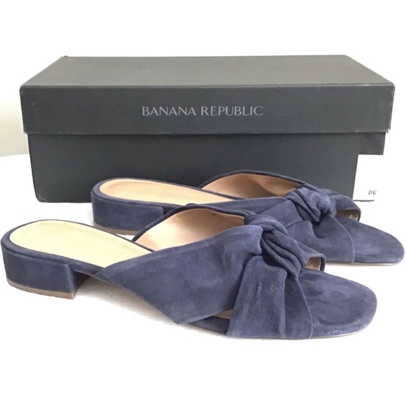 Banana Republic Suede Sandals NIB - Picture 5 of 10